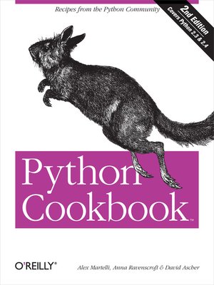 cover image of Python Cookbook